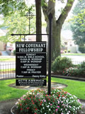 Church Front Sign